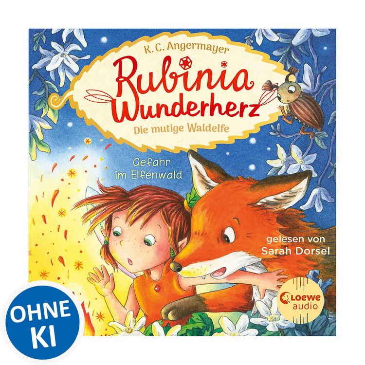 Produktbild: Rubinia Wunderherz, die mutige Waldelfe (Band 4) - Gefahr im Elfenwald