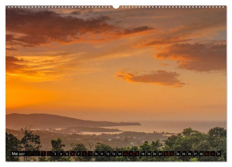 Produktbild: Inselwelt Karibik (hochwertiger Premium Wandkalender 2027 DIN A2 quer), Kunstdruck in Hochglanz