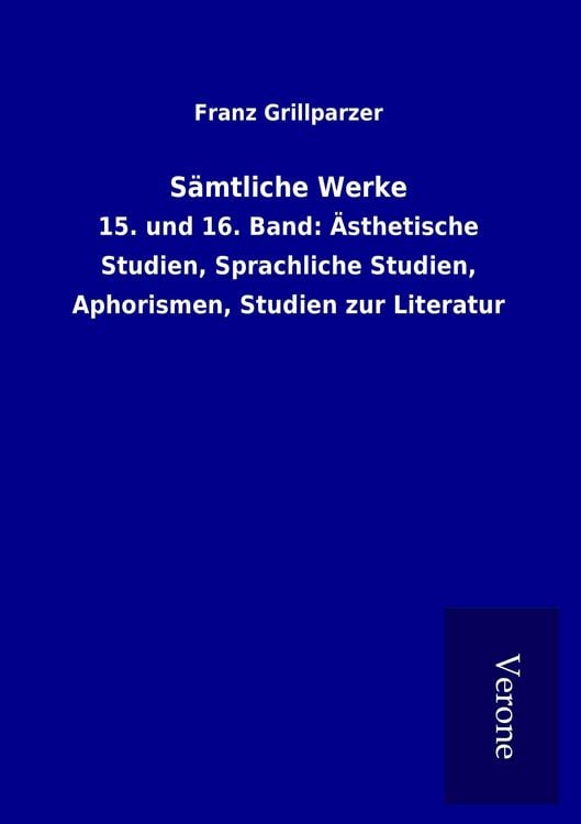Produktbild: S&auml;mtliche Werke