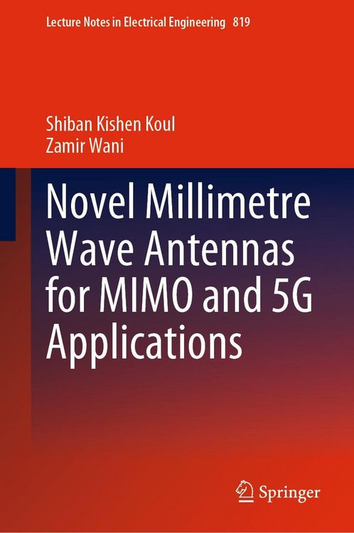 Produktbild: Novel Millimetre Wave Antennas for MIMO and 5G Applications