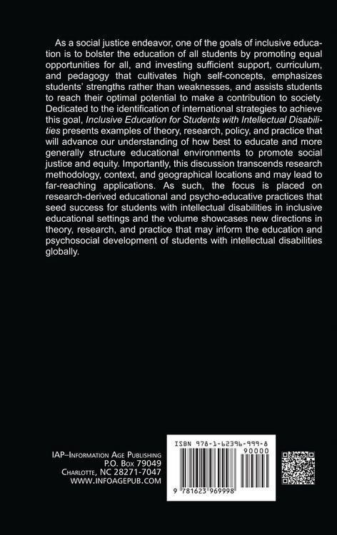 Produktbild: Inclusive Education for Students with Intellectual Disabilities (HC)