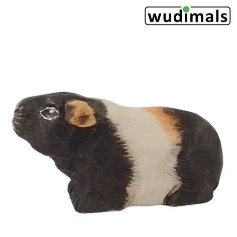 Produktbild: Wudimals A040724 - Meerschweinchen, Guinea Pig, handgeschnitzt aus Holz