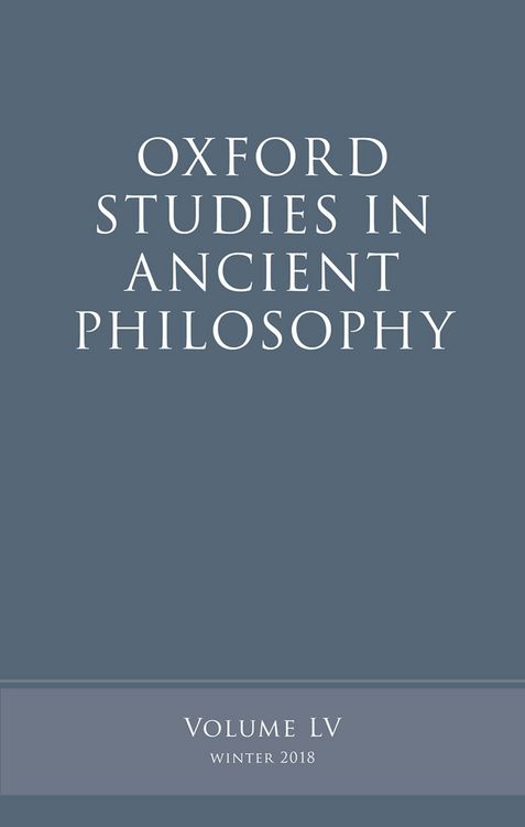 Produktbild: Oxford Studies in Ancient Philosophy, Volume 55