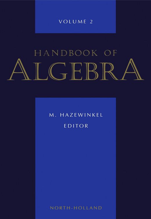 Produktbild: Handbook of Algebra