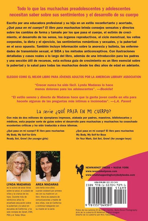 Produktbild: Que pasa en mi cuerpo? Libro para muchachas