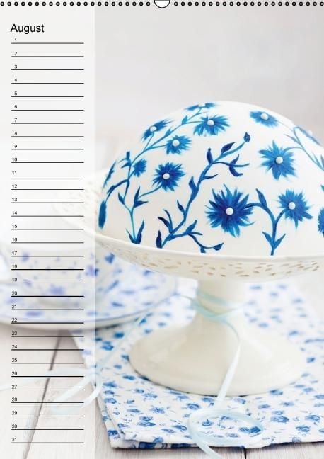 Produktbild: Geb&auml;ck-Couture K&uuml;chenplaner (Wandkalender immerw&auml;hrend DIN A2 hoch)
