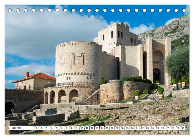 Produktbild: ALBANIENS Sch&ouml;nheiten (Tischkalender 2026 DIN A5 quer), CALVENDO Monatskalender