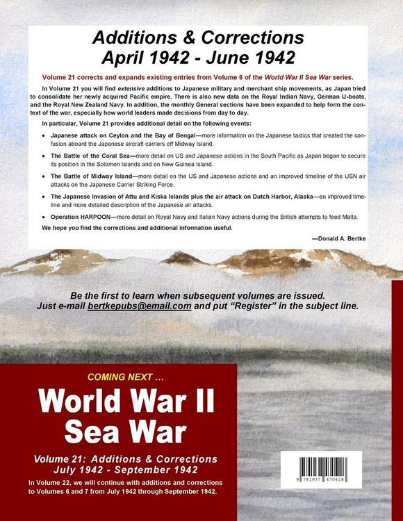 Produktbild: World War II Sea War, Volume 21