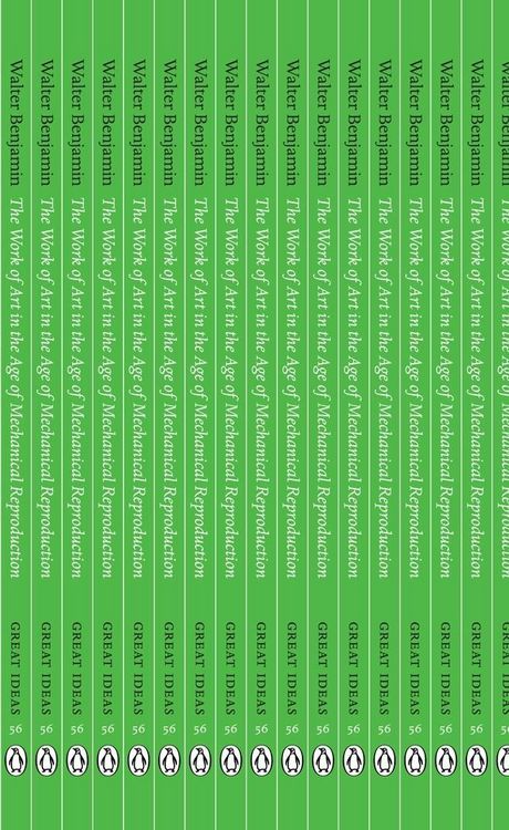 Produktbild: The Work of Art in the Age of Mechanical Reproduction