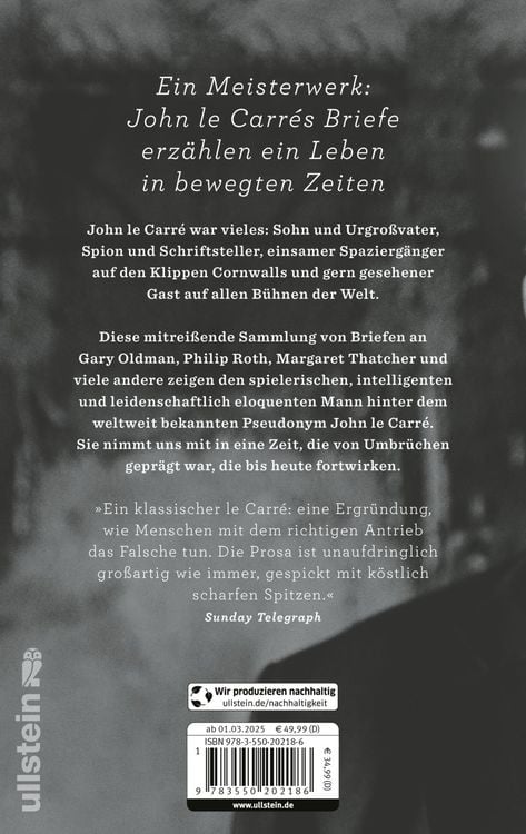 Produktbild: Ein diskreter Spion. John le Carr&eacute;s Briefe