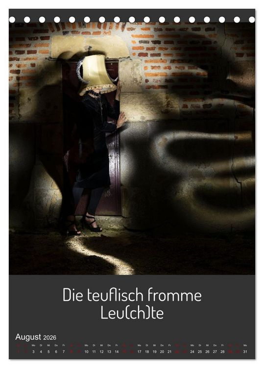 Produktbild: Die Erleuchtung (Tischkalender 2026 DIN A5 hoch), CALVENDO Monatskalender