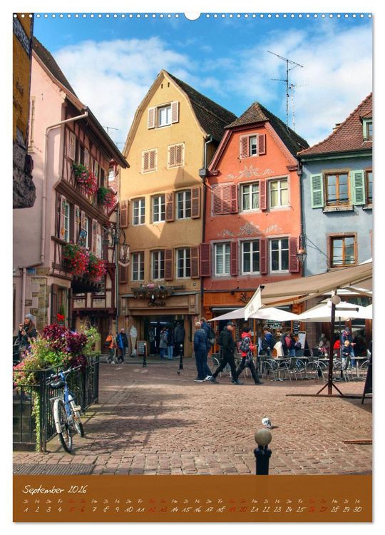 Produktbild: Reise durchs Elsass (Wandkalender 2026 DIN A2 hoch), CALVENDO Monatskalender