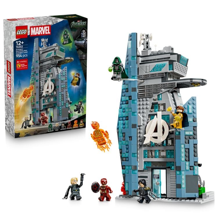Produktbild: LEGO ǀ Marvel Avengers: Doomsday Neuer Avengers Tower Modellbausatz 76352