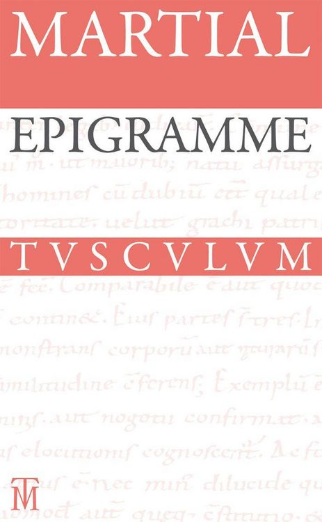 Produktbild: Epigramme. Gesamtausgabe