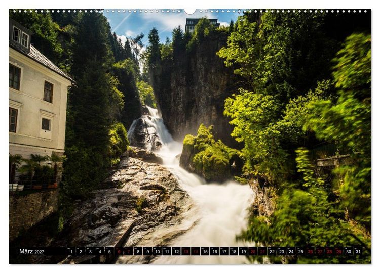 Produktbild: Salzburger Land. Wasser (hochwertiger Premium Wandkalender 2027 DIN A2 quer), Kunstdruck in Hochglanz