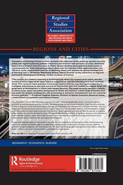 Produktbild: Economics of Planning Policies in China