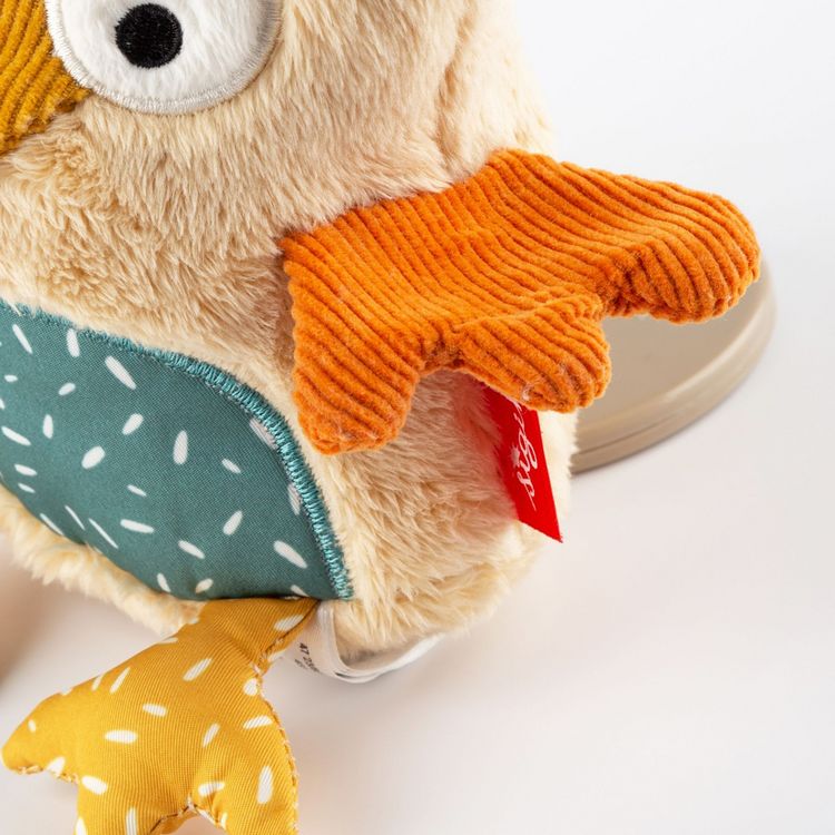 Produktbild: sigikid 43376 - Baby Spieluhr Eule, Pl&uuml;sch 12 cm