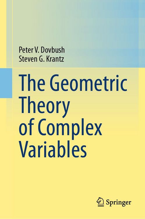 Produktbild: The Geometric Theory of Complex Variables