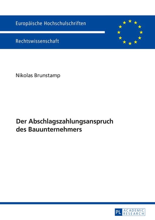 Produktbild: Der Abschlagszahlungsanspruch des Bauunternehmers