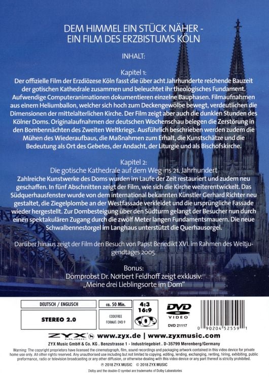 Produktbild: Der K&ouml;lner Dom - Dem Himmel ein St&uuml;ck n&auml;her