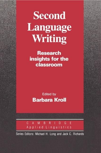 Produktbild: Second Language Writing (Cambridge Applied Linguistics)