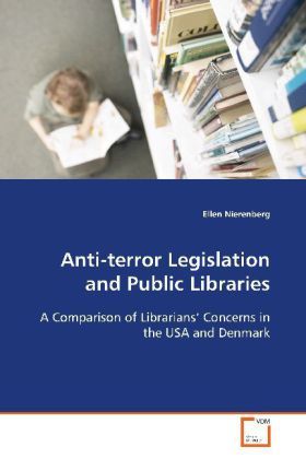 Produktbild: Nierenberg Ellen: Anti-terror Legislation and Public Librari