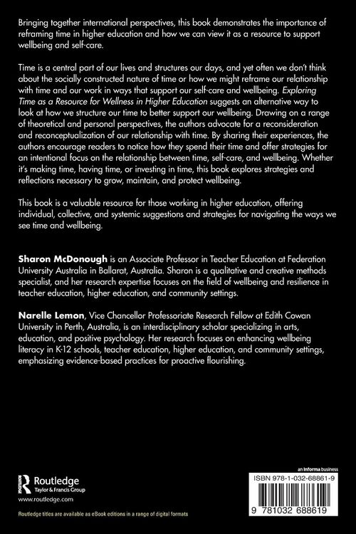 Produktbild: Exploring Time as a Resource for Wellness in Higher Education