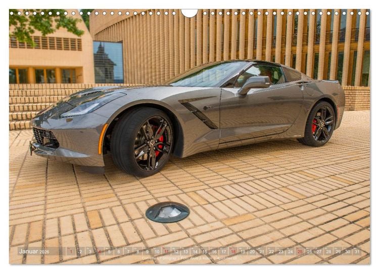 Produktbild: Corvette - Die US Ikone 2026 (Wandkalender 2026 DIN A3 quer), CALVENDO Monatskalender