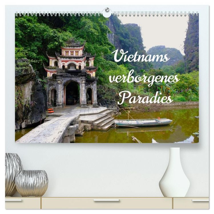 Produktbild: Vietnams verborgenes Paradies (hochwertiger Premium Wandkalender 2027 DIN A2 quer), Kunstdruck in Hochglanz