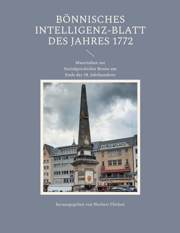 Produktbild: B&ouml;nnisches Intelligenz-Blatt des Jahres 1772