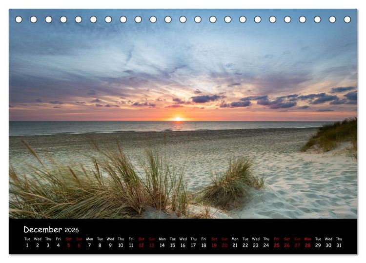 Produktbild: Moody calendar (Desk Calendar 2026 DIN A5 landscape), CALVENDO 12 Month DeskCalendar