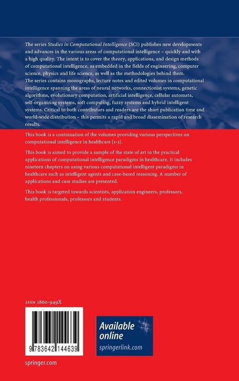 Produktbild: Computational Intelligence in Healthcare 4
