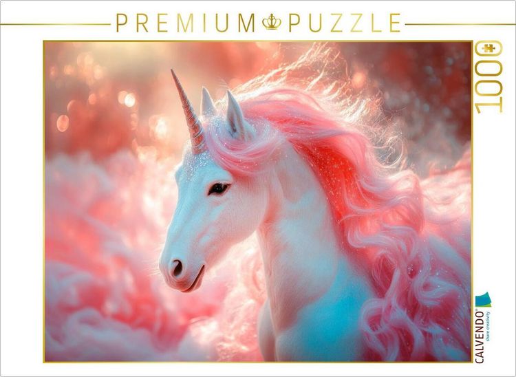 Produktbild: CALVENDO Puzzle Sternenglanz und Einhorntraum | 1000 Teile Lege-Gr&ouml;&szlig;e 64x48cm Foto-Puzzle f&uuml;r gl&uuml;ckliche Stunden