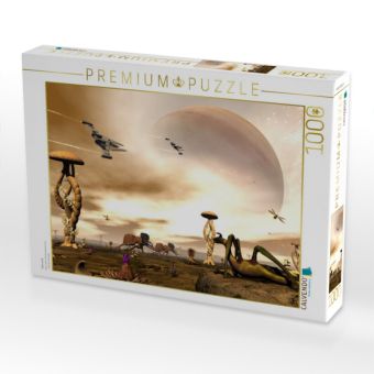 Produktbild: CALVENDO Puzzle Alienwelt | 1000 Teile Lege-Gr&ouml;&szlig;e 64x48cm Foto-Puzzle f&uuml;r gl&uuml;ckliche Stunden