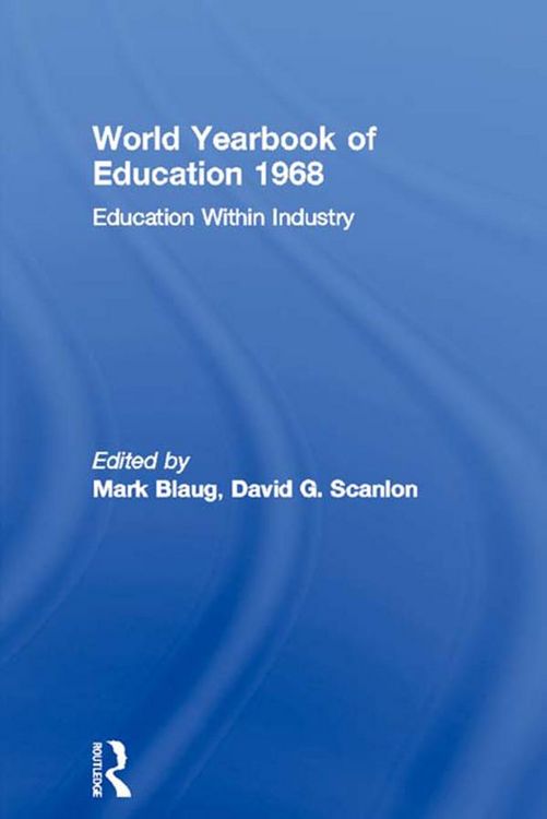 Produktbild: World Yearbook of Education 1968