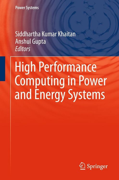 Produktbild: High Performance Computing in Power and Energy Systems