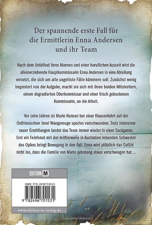 Produktbild: Enna Andersen und das verschwundene M&auml;dchen