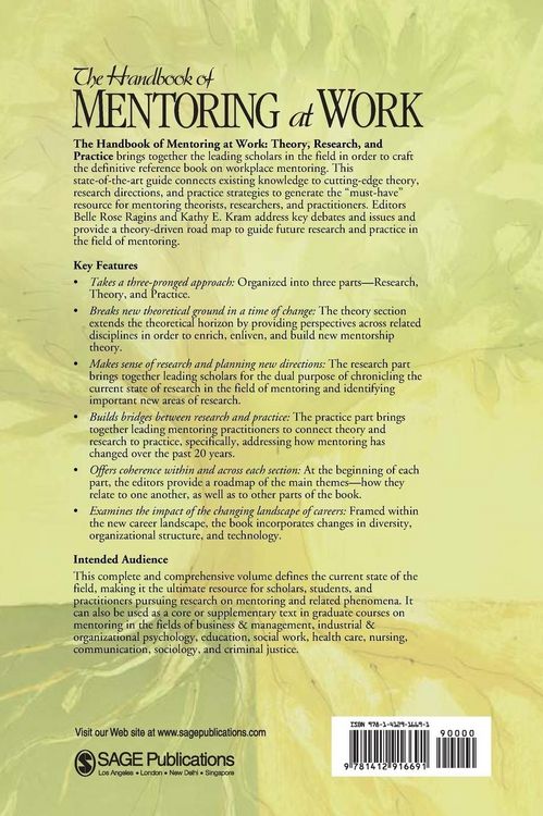 Produktbild: The Handbook of Mentoring at Work