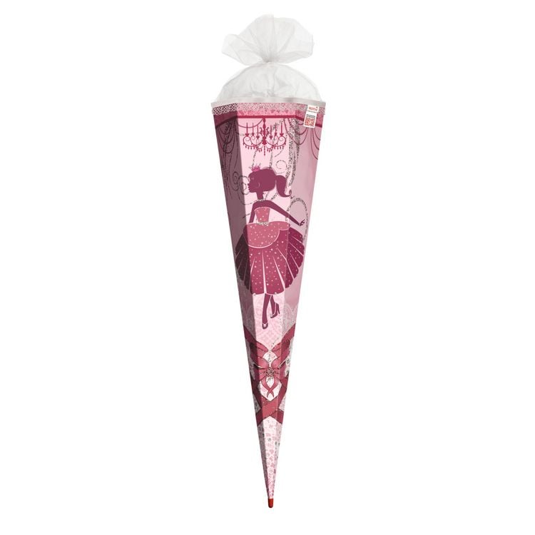 Produktbild: Roth Schult&uuml;te Ballerina Glitter eckig T&uuml;llverschluss R&uuml;schenborte 85cm