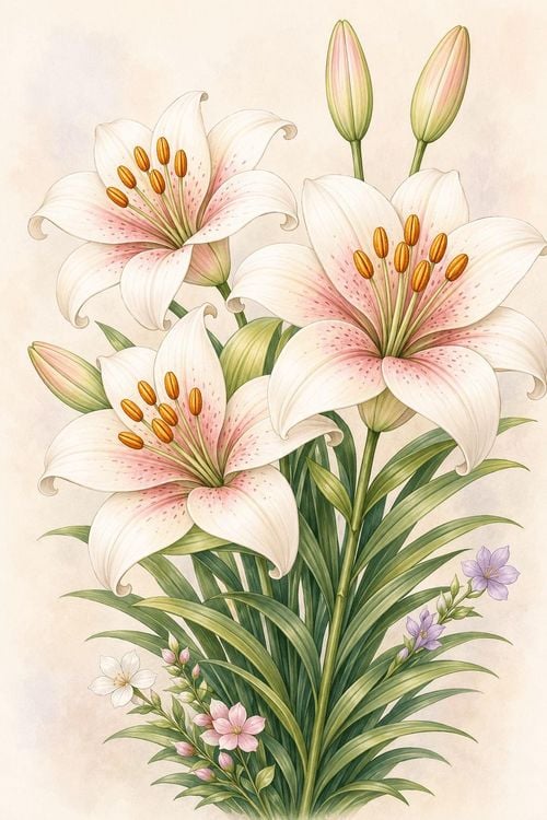 Produktbild: Blumen Malbuch f&uuml;r Erwachsene mit 50 sch&ouml;nen Ausmalmotiven