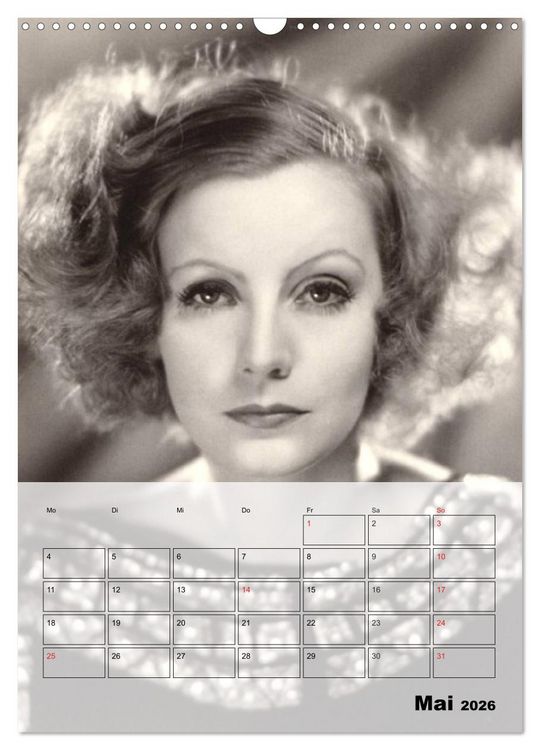 Produktbild: Filmstars der goldenen Leinwandjahre (Wandkalender 2026 DIN A3 hoch), CALVENDO Monatskalender