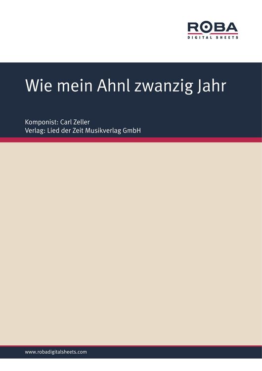 Produktbild: Wie mein Ahnl zwanzig Jahr