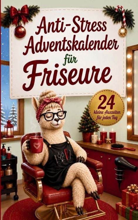 Produktbild: Anti-Stress Adventskalender f&uuml;r Friseure und Friseurinnen