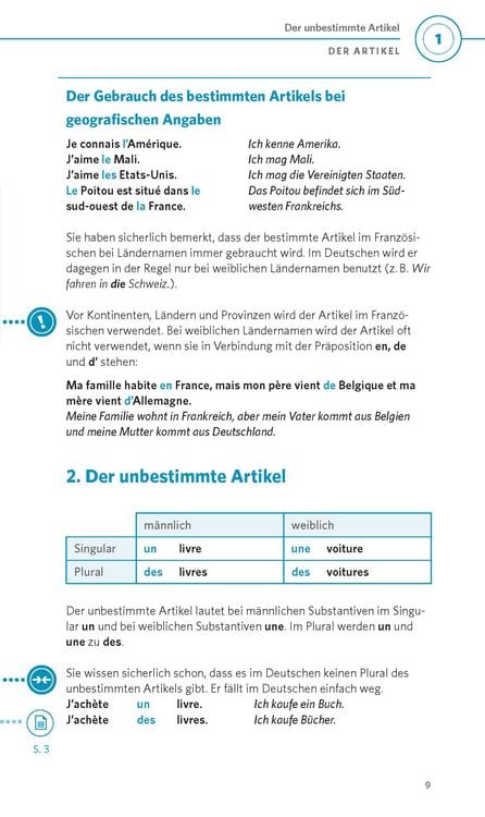 Produktbild: PONS Grammatik kurz & b&uuml;ndig Franz&ouml;sisch