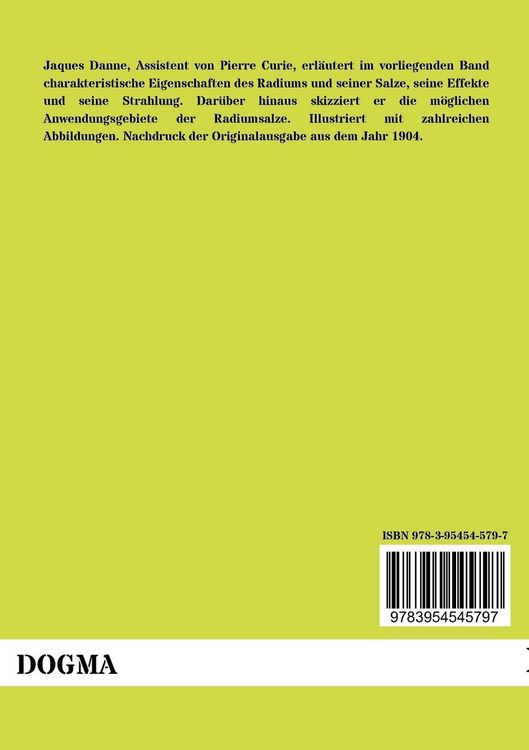 Produktbild: Das Radium