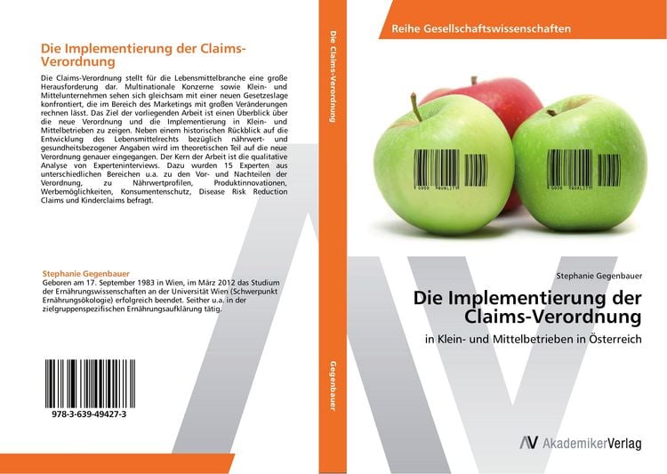Produktbild: Die Implementierung der Claims-Verordnung