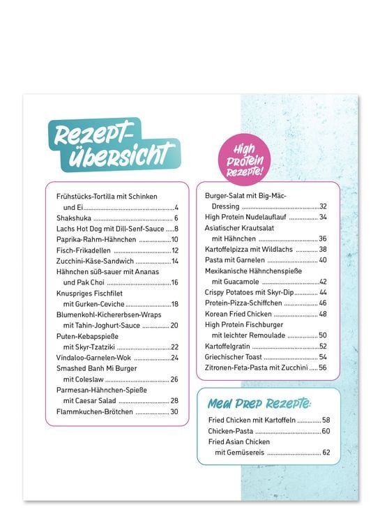 Produktbild: High Protein Fast Food aus dem Airfryer