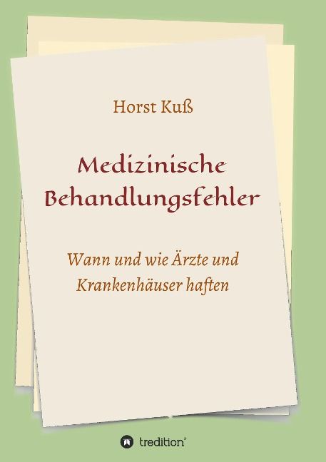 Produktbild: Medizinische Behandlungsfehler