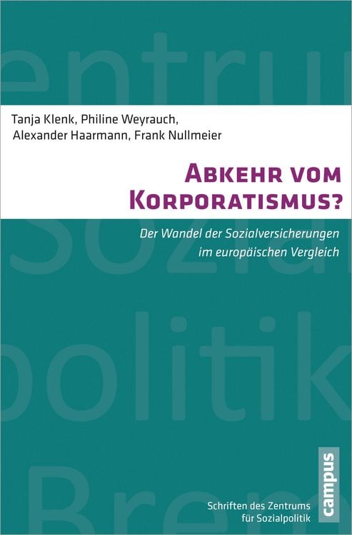 Produktbild: Abkehr vom Korporatismus?