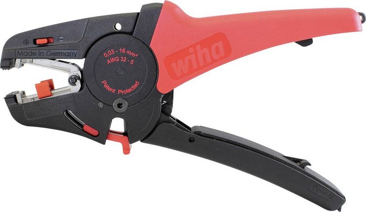 Produktbild: Wiha 42062 Abisolierwerkzeug 0.03 bis 16 mm&sup2; 5 bis 32